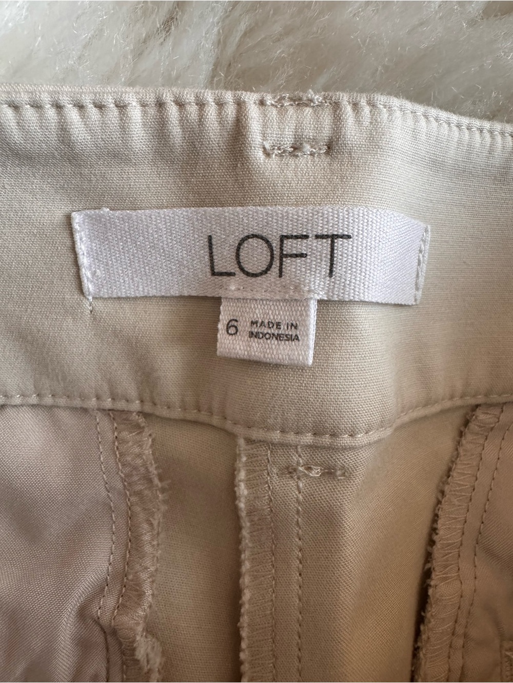 LOFT Riviera Pant - Light Khaki - Picture 6 of 9